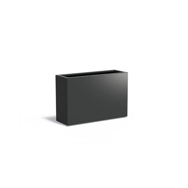 Aluminum Planter 120 x 40 x 80 cm