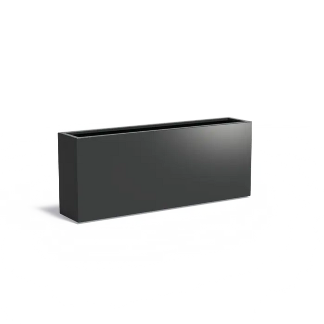 Aluminum Planter 200 x 40 x 80 cm