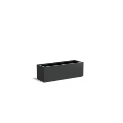 Aluminum Planter 120 x 40 x 40 cm
