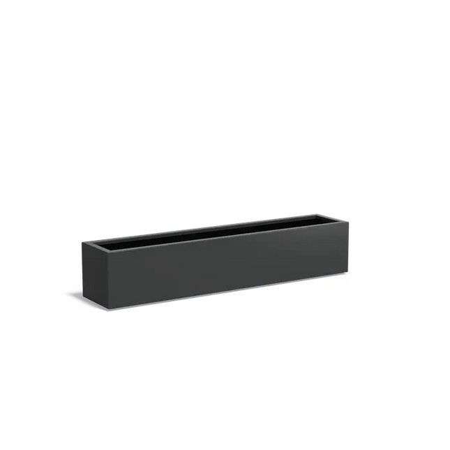 Aluminum Planter 200 x 40 x 40 cm