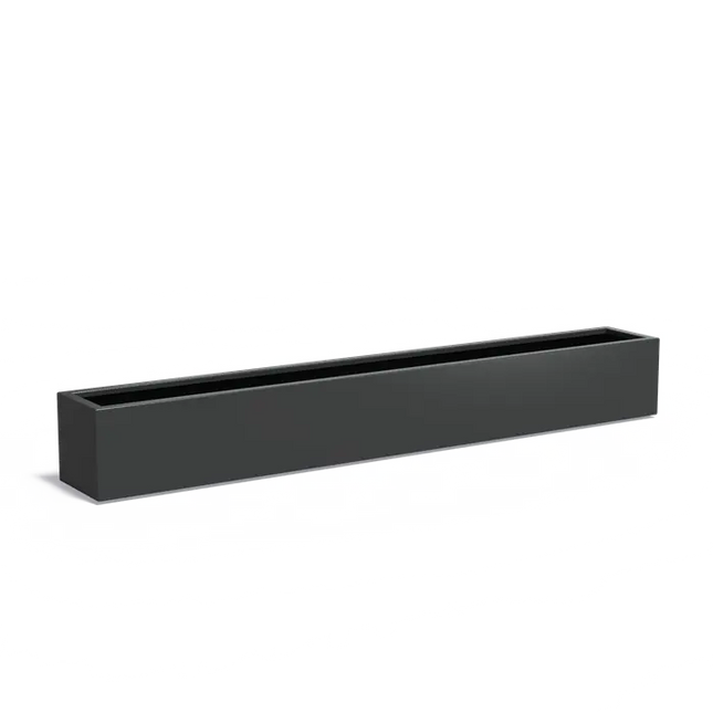 Aluminum Planter 300 x 40 x 40 cm
