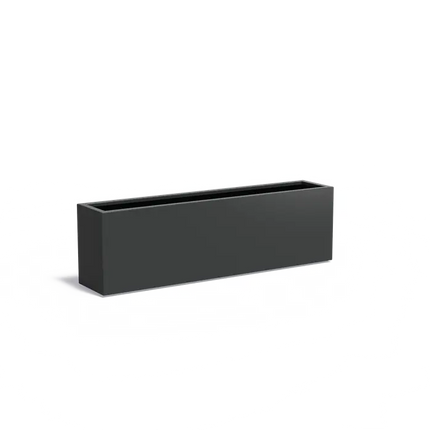 Aluminum Planter 200 x 40 x 60 cm