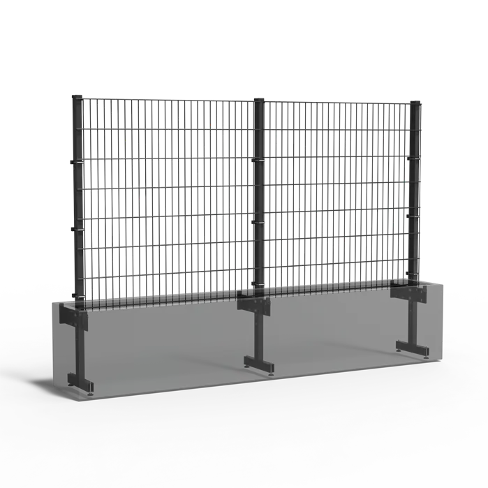 Plantenbak Klimrek Gecoat Staal 300x50x200 cm