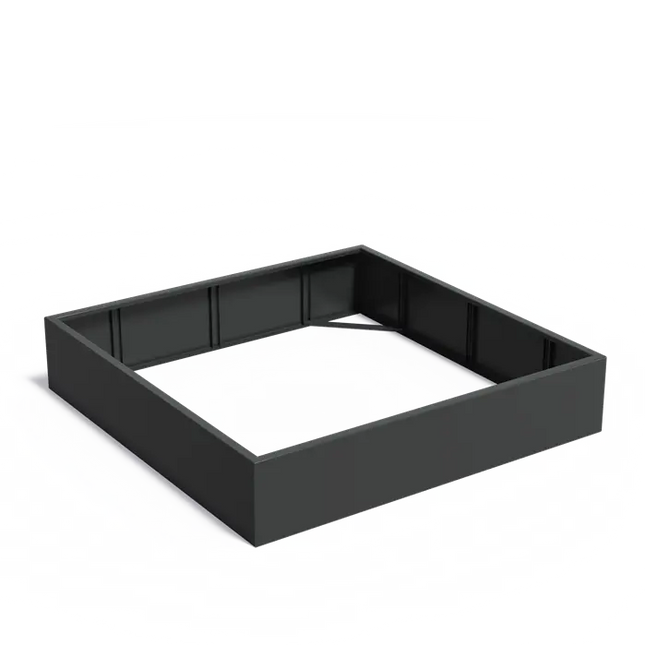 Aluminium Plantenbak 200 x 200 x 40 cm - Zonder Bodem