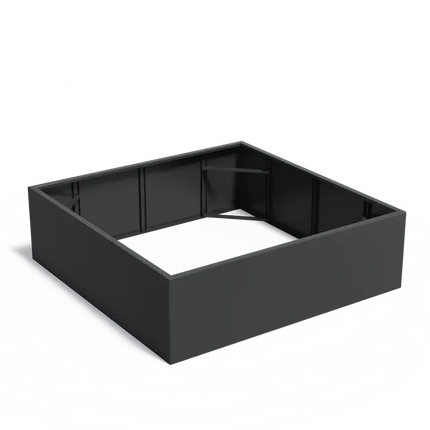 Aluminium Plantenbak 200 x 200 x 60 cm - Zonder Bodem