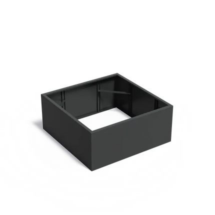 Aluminium Plantenbak 140 x 140 x 60 cm - Zonder Bodem