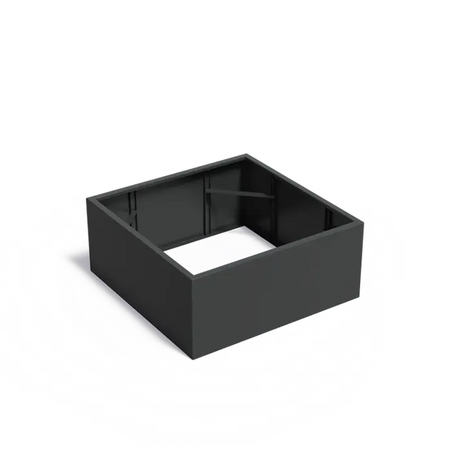 Aluminium Plantenbak 140 x 140 x 60 cm - Zonder Bodem