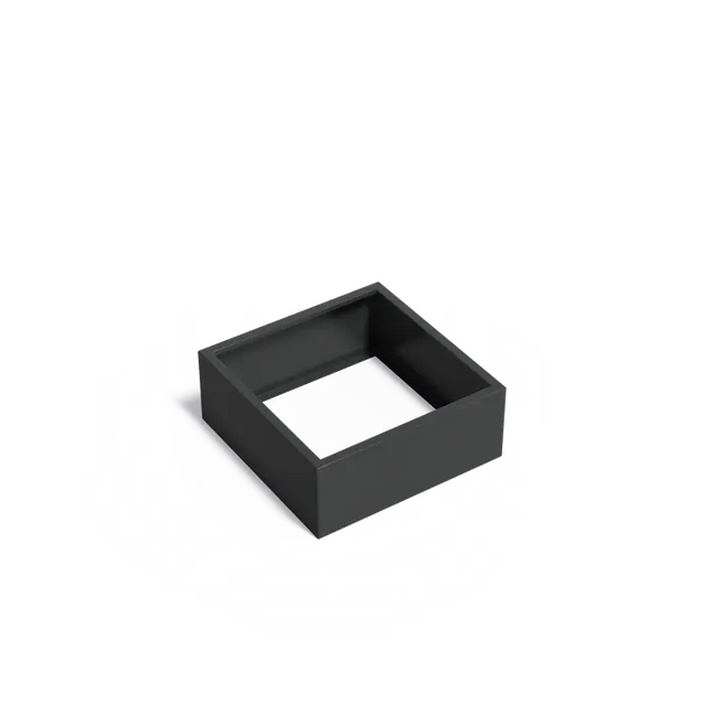 Aluminium Plantenbak 100 x 100 x 40 cm - Zonder Bodem