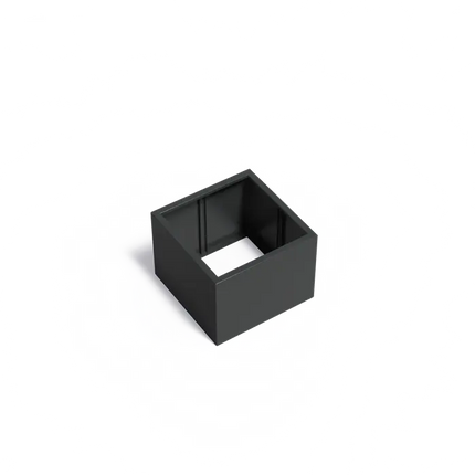Aluminium Plantenbak 80 x 80 x 60 cm - Zonder Bodem