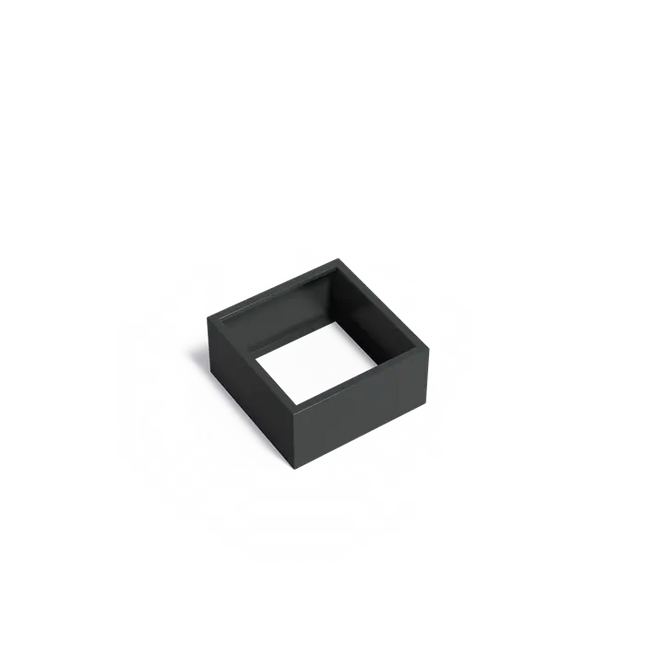 Aluminium Plantenbak 80 x 80 x 40 cm - Zonder Bodem