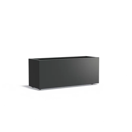 Aluminum Planter on Wheels 150 x 50 x 60 cm