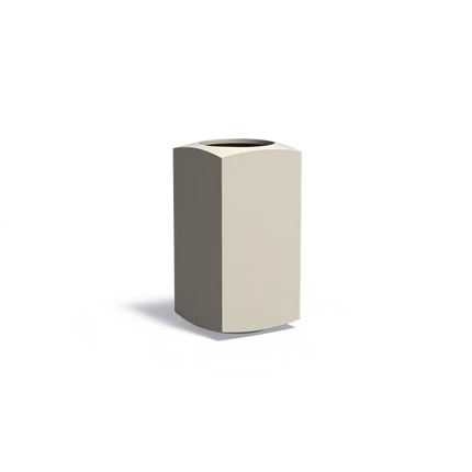 Aluminium Plantenbak Vierkant 50 x 50 x 100 cm