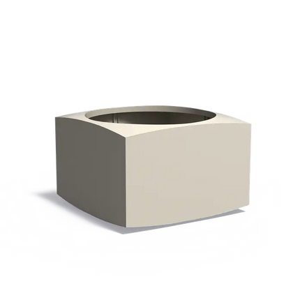 Aluminium Plantenbak Vierkant 120 x 120 x 80 cm