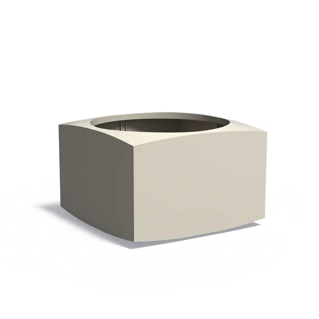 Aluminium Plantenbak Vierkant 120 x 120 x 80 cm