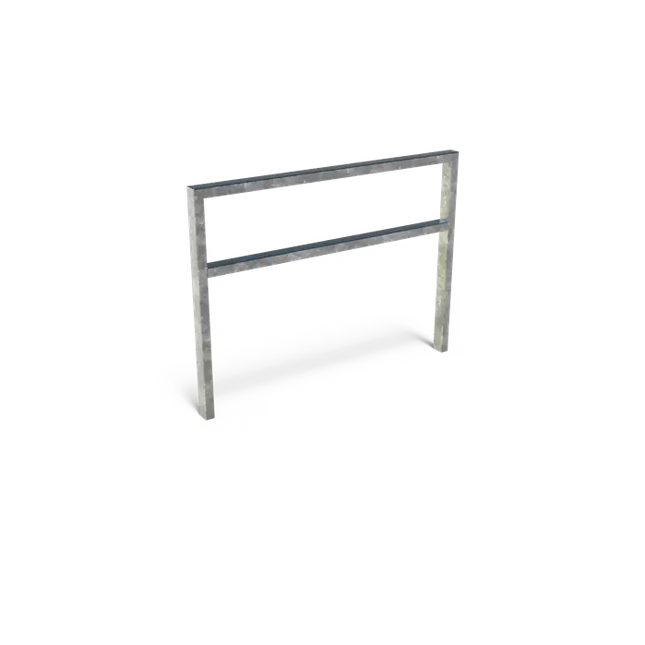 Fietsaanleunbeugel - Fietsnietje met Duikelstang 1350 x 150 x 1070 mm - Verzinkt Staal