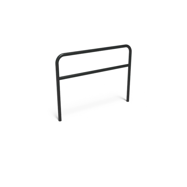 Fietsaanleunbeugel 1350 x 150 x 1070 mm - Fietsnietje met Duikelstang | Gecoat Staal
