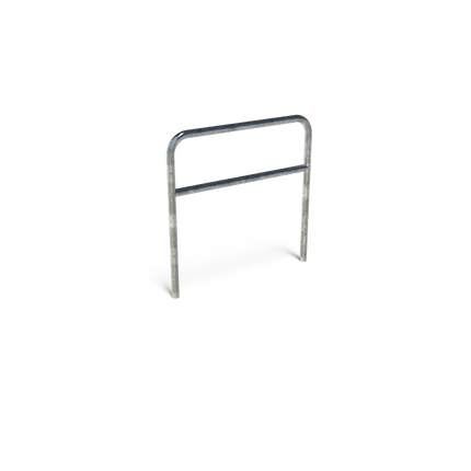 Bicycle leaning bracket - Bicycle staple with pull-up bar 1050 x 150 x 1070 mm - Galvanized Steel