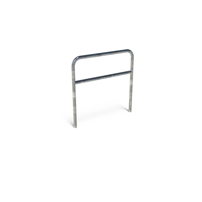 Fietsaanleunbeugel - Fietsnietje met Duikelstang 1050 x 150 x 1070 mm - Verzinkt Staal