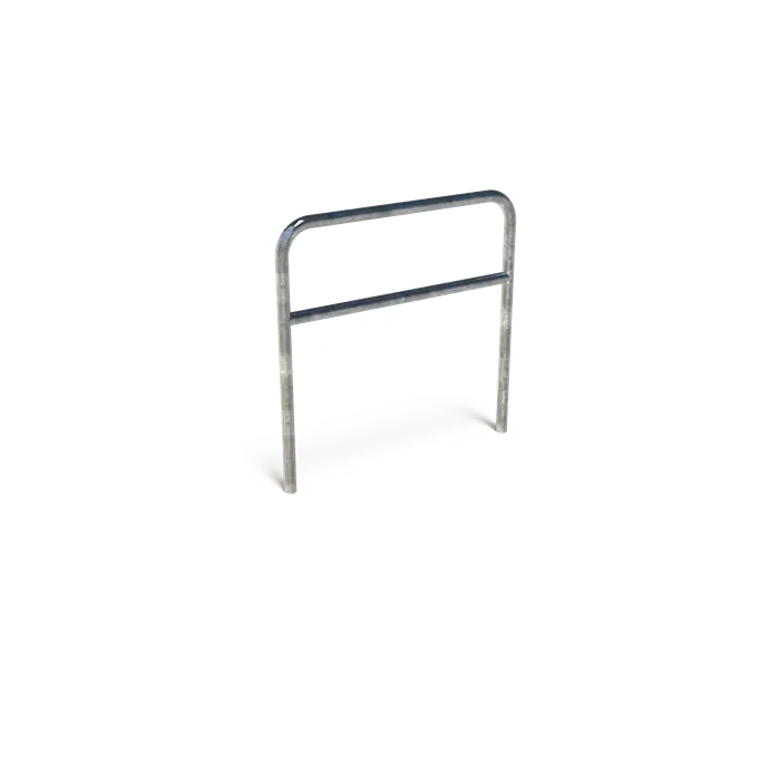 Fietsaanleunbeugel - Fietsnietje met Duikelstang 1050 x 150 x 1070 mm - Verzinkt Staal