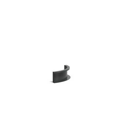 Coude intérieur de mur de soutènement 500 x 500 x 200 mm - Acier revêtu