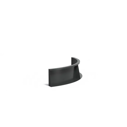 Coude intérieur de mur de soutènement 1000 x 1000 x 300 mm - Acier revêtu