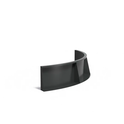Keerwand Aluminium Binnenbocht 1500 x 1500 x 400 mm