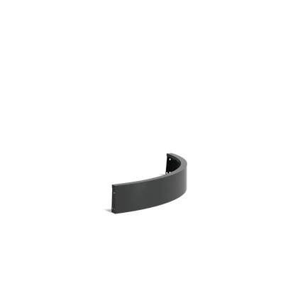 Coude extérieur de mur de soutènement 1000 x 1000 x 200 mm - Acier revêtu