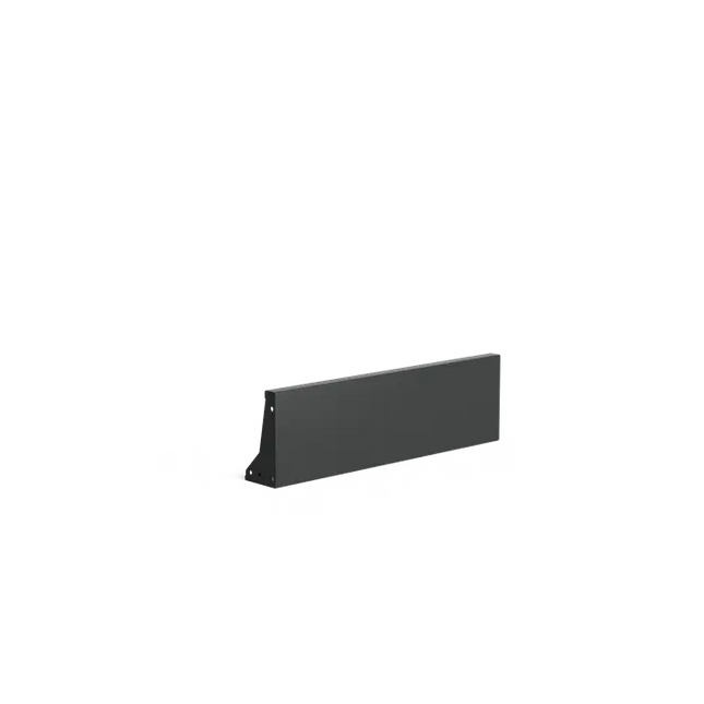 Muro de contención de aluminio de 1000 x 150 x 300 mm