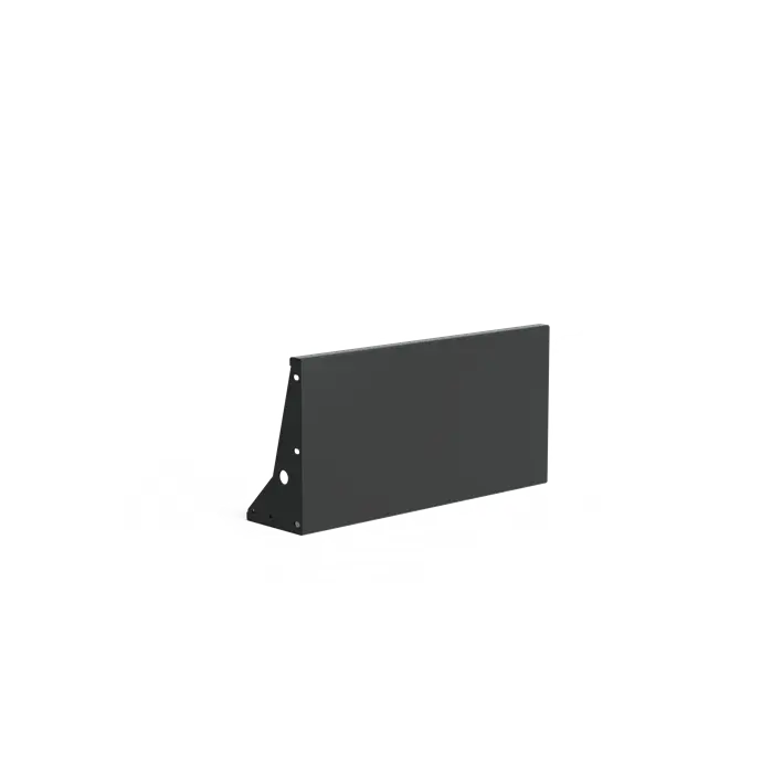 Keerwand 1000 x 250 x 500 mm - Gecoat Staal