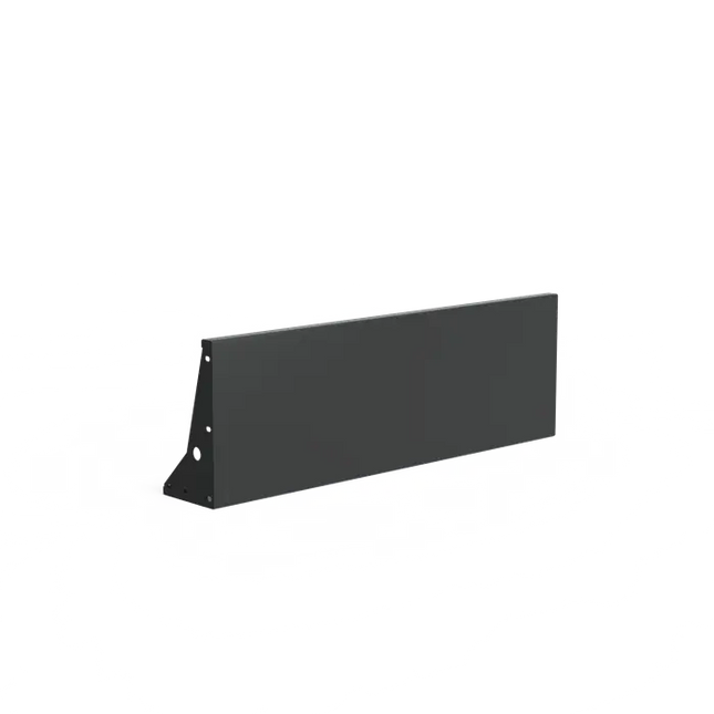 Muro de contención de aluminio de 1500 x 250 x 500 mm