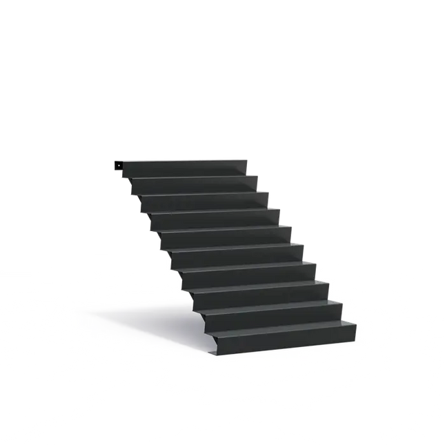 Gartentreppe aus Aluminium, 150 x 240 x 170 cm | Stufen