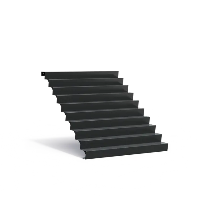 Gartentreppe aus Aluminium, 200 x 240 x 170 cm | Stufen