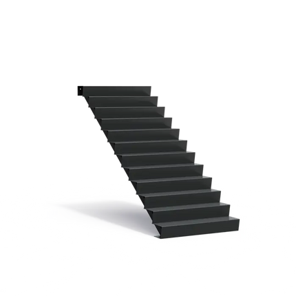 Gartentreppe aus Aluminium, 125 x 288 x 204 cm | Stufen