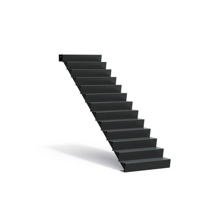 Gartentreppe aus Aluminium, 100 x 312 x 221 cm | Stufen