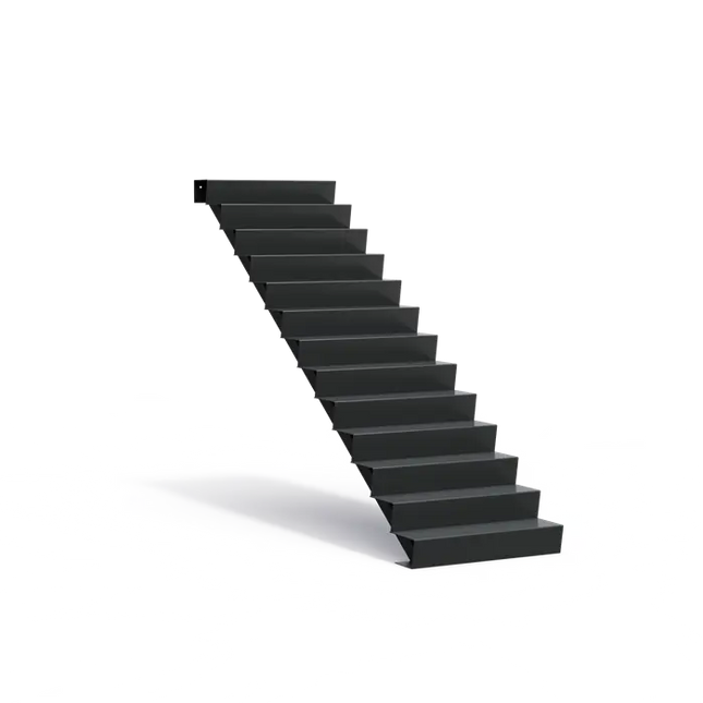 Gartentreppe aus Aluminium, 100 x 312 x 221 cm | Stufen