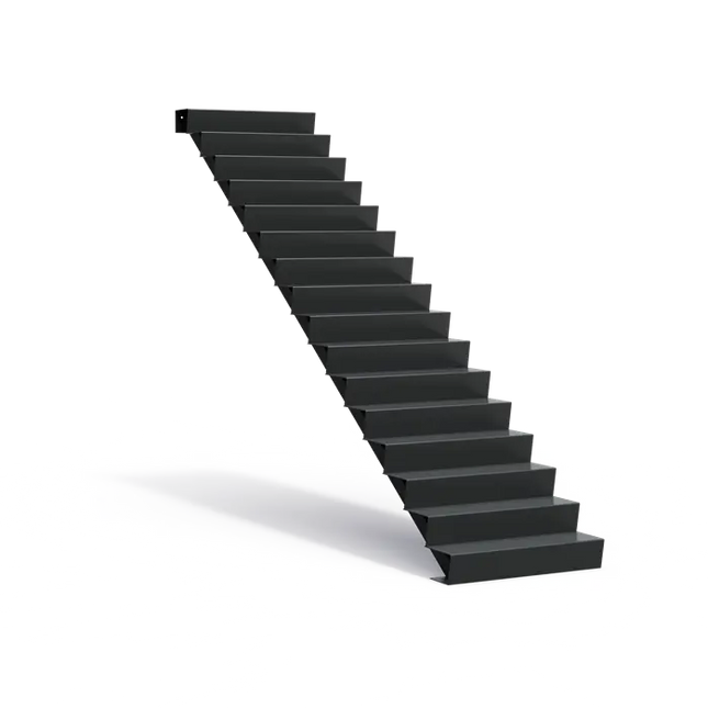 Gartentreppe aus Aluminium, 125 x 312 x 221 cm | Stufen