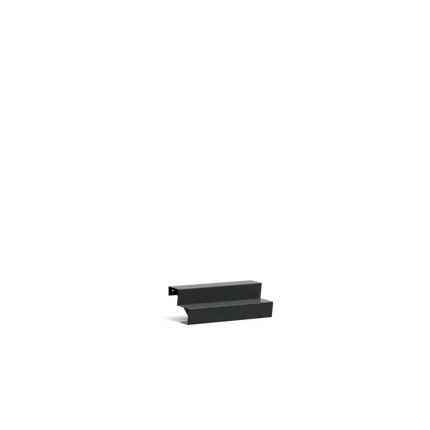 Gartentreppe aus Aluminium, 100 x 48 x 34 cm | Stufen
