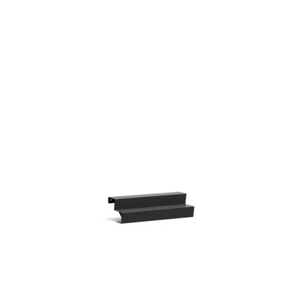 Gartentreppe aus Aluminium, 125 x 48 x 34 cm | Stufen