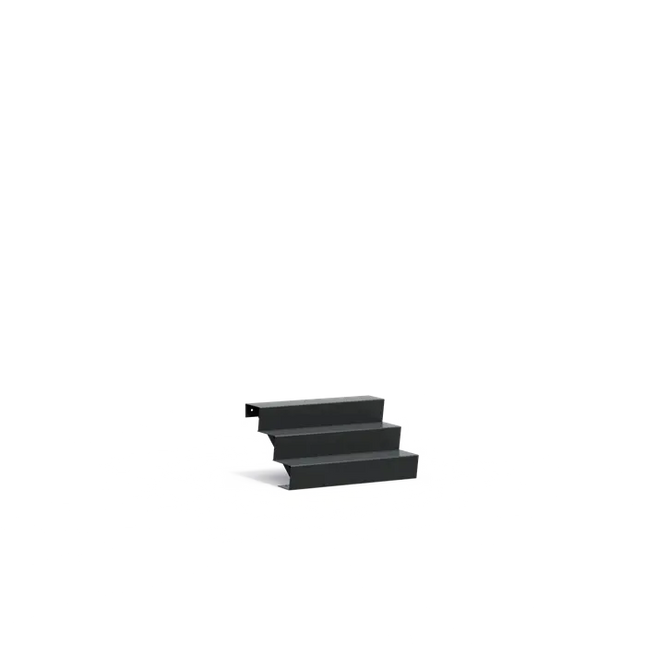 Gartentreppe aus Aluminium, 100 x 72 x 51 cm | Stufen