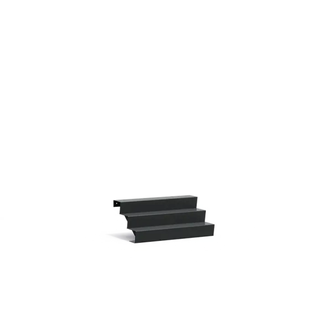 Gartentreppe aus Aluminium, 125 x 72 x 51 cm | Stufen