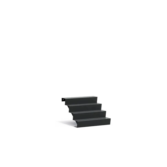 Gartentreppe aus Aluminium, 100 x 96 x 68 cm | Stufen