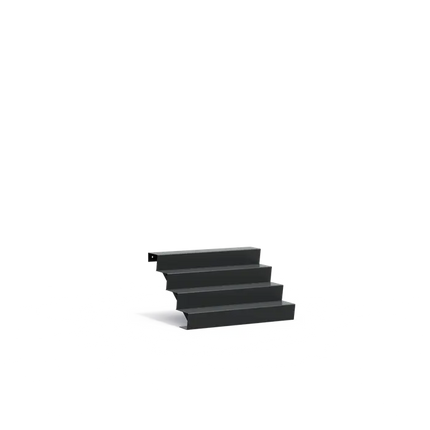Gartentreppe aus Aluminium, 125 x 96 x 68 cm | Stufen