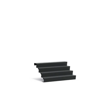 Gartentreppe aus Aluminium, 150 x 96 x 68 cm | Stufen
