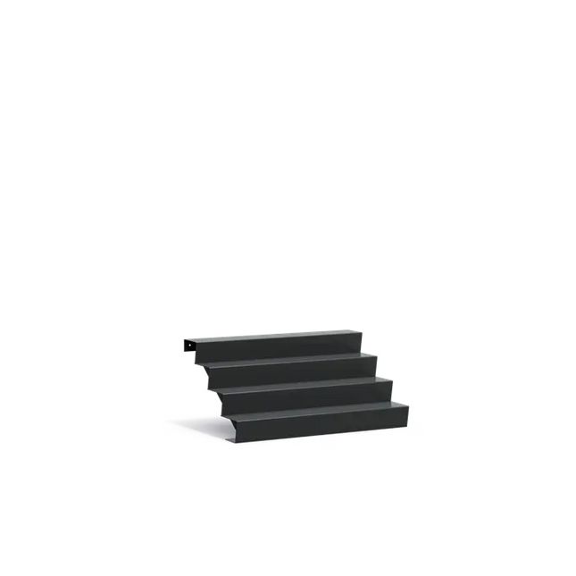 Gartentreppe aus Aluminium, 150 x 96 x 68 cm | Stufen