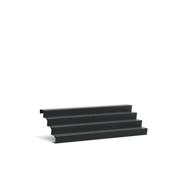 Gartentreppe aus Aluminium, 250 x 96 x 68 cm | Stufen