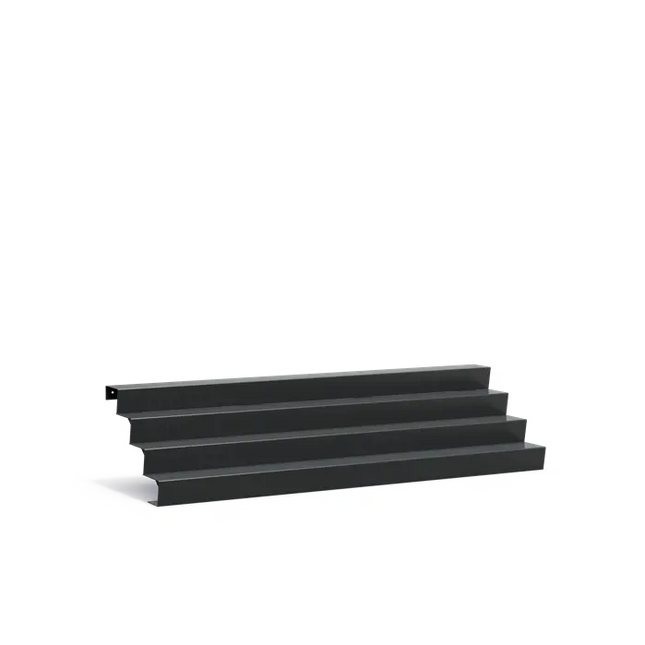 Gartentreppe aus Aluminium, 300 x 96 x 68 cm | Stufen