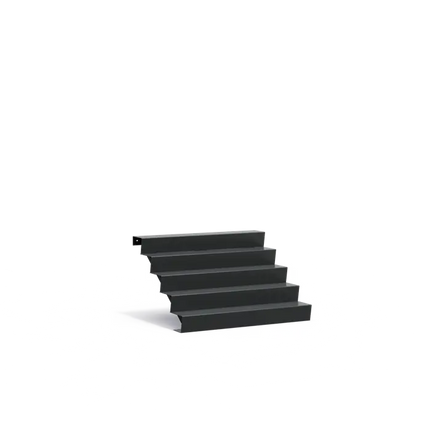 Gartentreppe aus Aluminium, 150 x 120 x 85 cm | Stufen