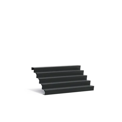 Gartentreppe aus Aluminium, 200 x 120 x 85 cm | Stufen