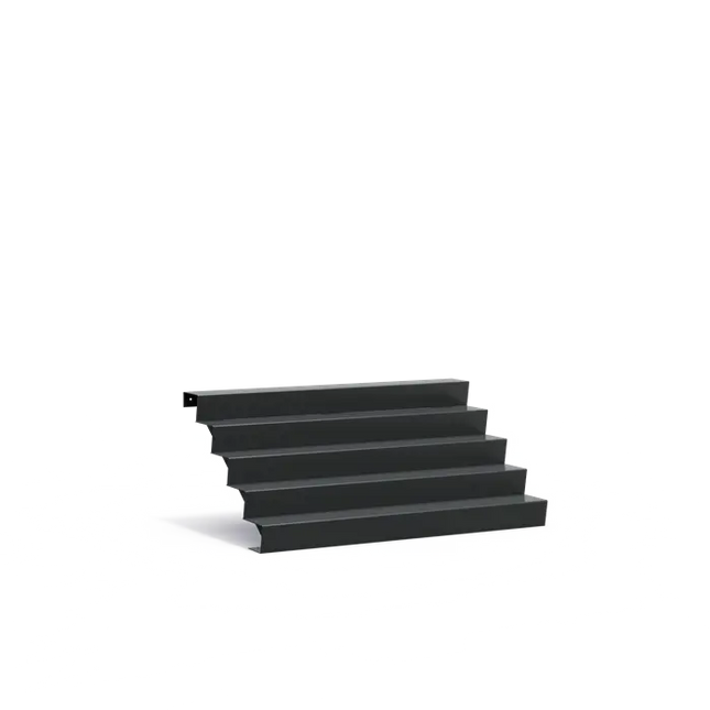 Gartentreppe aus Aluminium, 200 x 120 x 85 cm | Stufen