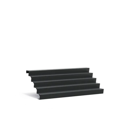 Gartentreppe aus Aluminium, 250 x 120 x 85 cm | Stufen